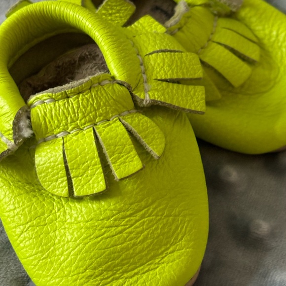 Leather baby mocassins - Picture 2 of 5